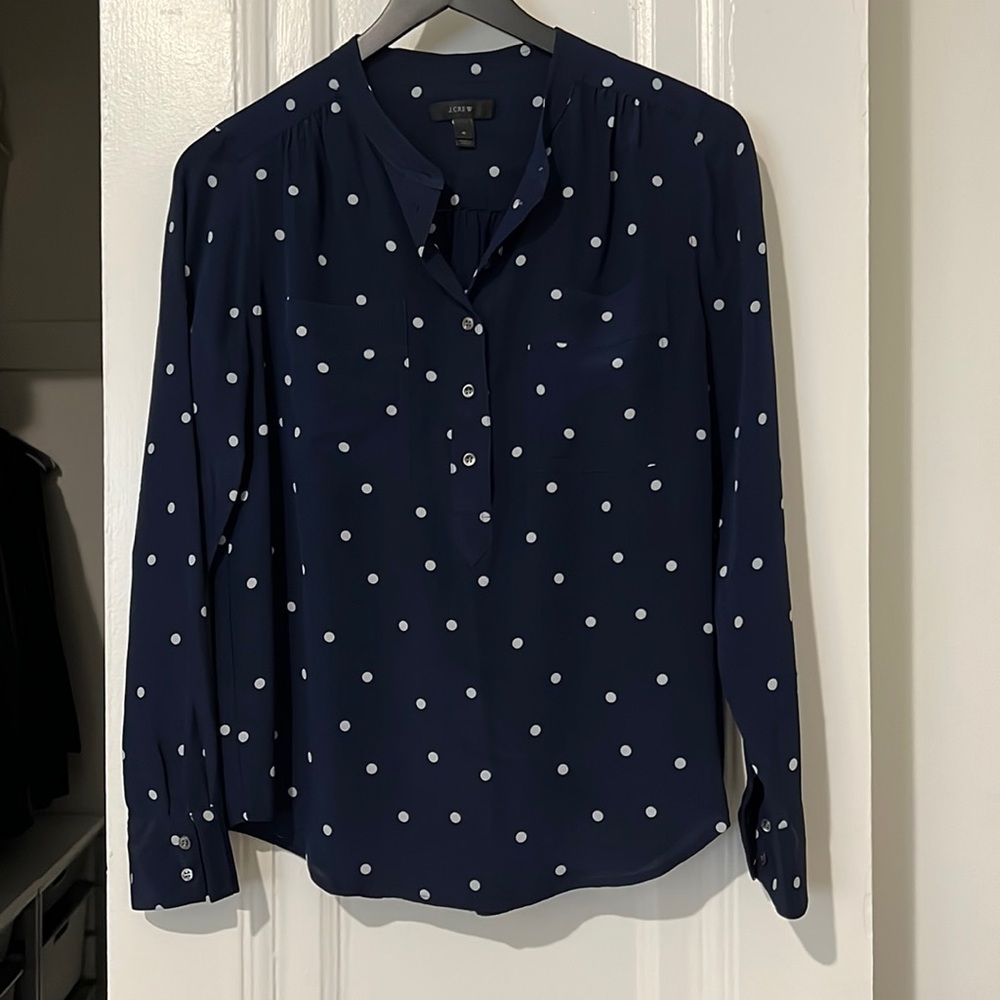 Jcrew Pullover Blouse